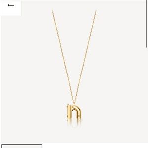 Louis Vuitton LV & Me Necklace, Letter N